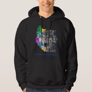 Hydrocephalus Awareness Ribbon Support Gifts Hoodie
