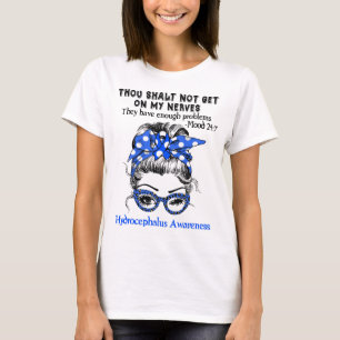 Hydrocephalus Awareness Ribbon Support Gifts T-Shirt