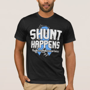 Hydrocephalus Awareness Shunt Happens Hydro Warrio T-Shirt