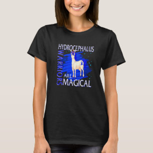 Hydrocephalus Awareness Warrior Magical Unicorn Hy T-Shirt