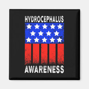 Hydrocephalus Survivor Disease Awareness Warrior Magnet