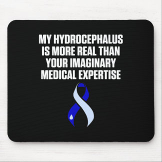 Hydrocephalus Survivor Expertise Awareness Warrior Mouse Mat