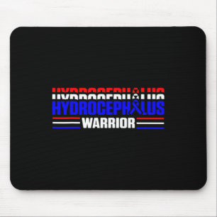 Hydrocephalus Survivor Fight Awareness Warrior 1 Mouse Mat