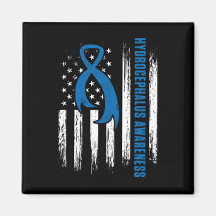 Hydrocephalus Survivor Future Awareness Warrior Magnet