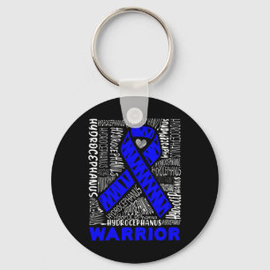 Hydrocephalus Survivor Hardworking Awareness Warri Key Ring