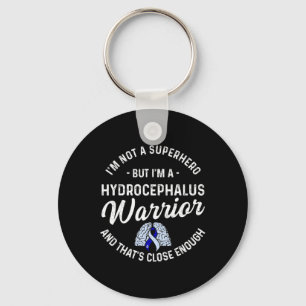 Hydrocephalus Survivor Hero Awareness Warrior Key Ring