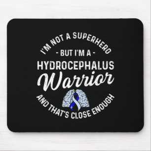 Hydrocephalus Survivor Hero Awareness Warrior Mouse Mat