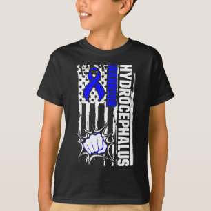 Hydrocephalus Survivor Inspiring Awareness Warrior T-Shirt