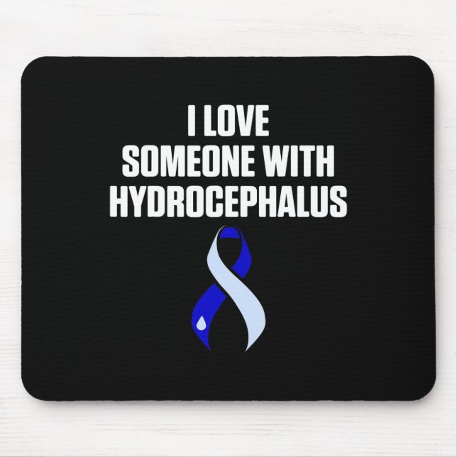 Hydrocephalus Survivor Love Awareness Warrior  Mouse Mat (Front)