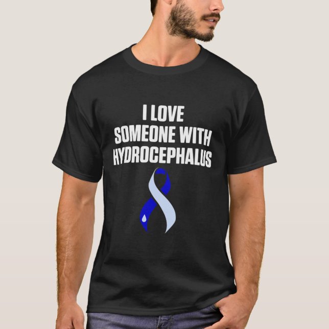Hydrocephalus Survivor Love Awareness Warrior  T-Shirt (Front)