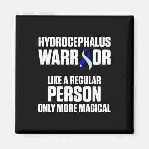 Hydrocephalus Survivor Magical Awareness Warrior Magnet