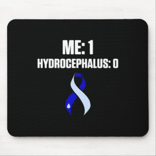 Hydrocephalus Survivor Me Awareness Warrior  Mouse Mat