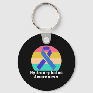Hydrocephalus Survivor Medical Awareness Warrior  Key Ring