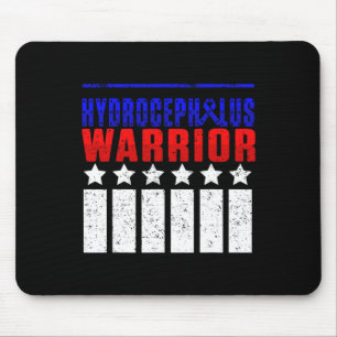 Hydrocephalus Survivor Medication Awareness Warrio Mouse Mat