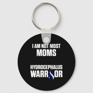 Hydrocephalus Survivor Moms Awareness Warrior Key Ring