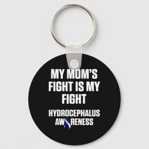 Hydrocephalus Survivor Mum Awareness Warrior  Key Ring