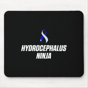 Hydrocephalus Survivor Ninja Awareness Warrior 1 Mouse Mat