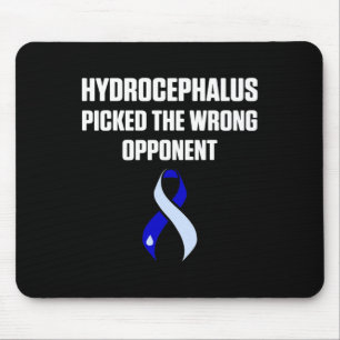 Hydrocephalus Survivor Opponent Awareness Warrior  Mouse Mat