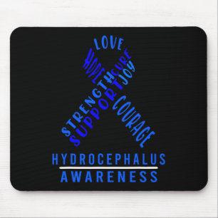 Hydrocephalus Survivor Safety Awareness Warrior Mouse Mat