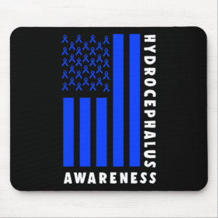 Hydrocephalus Survivor Signs Awareness Warrior Mouse Mat