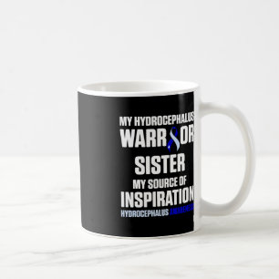 Hydrocephalus Survivor Sister Awareness Warrior 3 Coffee Mug
