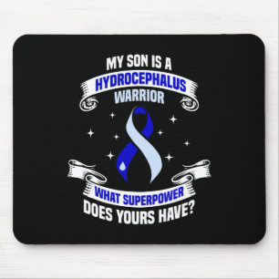 Hydrocephalus Survivor Son Power Awareness Warrior Mouse Mat