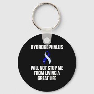 Hydrocephalus Survivor Stop Awareness Warrior 1 Key Ring