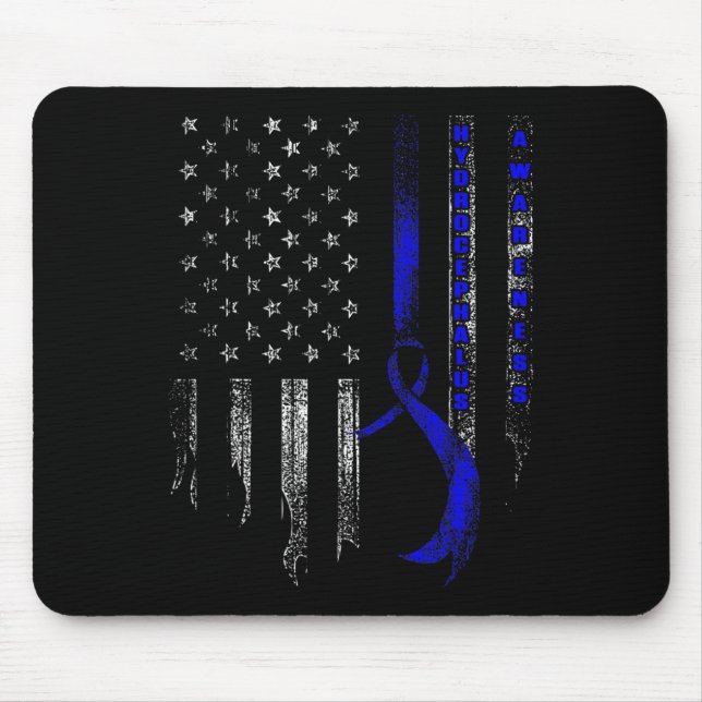 Hydrocephalus Survivor Succeed Awareness Warrior  Mouse Mat (Front)