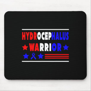 Hydrocephalus Survivor Supporting Awareness Warrio Mouse Mat