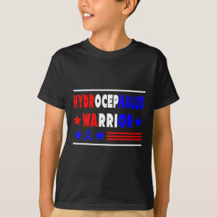 Hydrocephalus Survivor Supporting Awareness Warrio T-Shirt