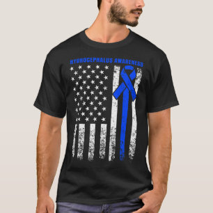 Hydrocephalus Survivor Therapy Awareness Warrior T-Shirt