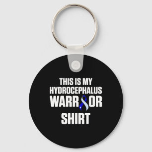 Hydrocephalus Survivor This Awareness Warrior Key Ring