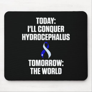 Hydrocephalus Survivor Today Awareness Warrior Mouse Mat