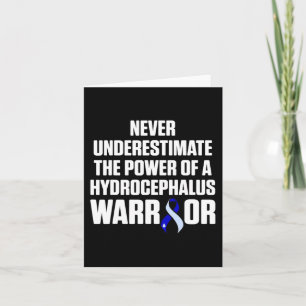 Hydrocephalus Survivor Underestimate Awareness War Card