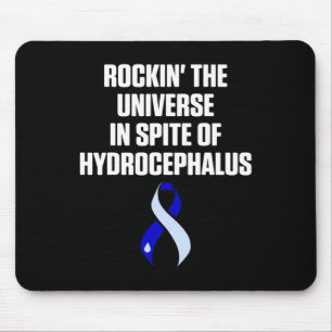 Hydrocephalus Survivor Universe Awareness Warrior  Mouse Mat