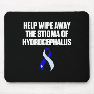 Hydrocephalus Survivor Wipe Awareness Warrior  Mouse Mat