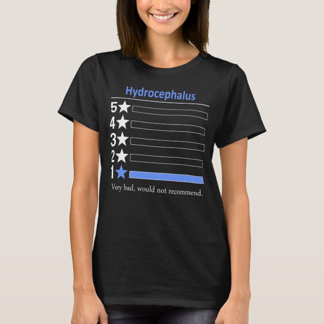 Hydrocephalus Very bad, would not recommend. T-Shirt (Front)