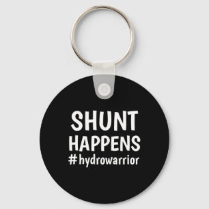 Hydrocephalus Walk Hydro Warrior No MORE B.S. Shun Key Ring