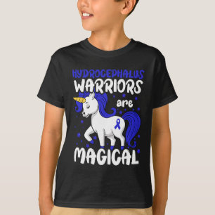 Hydrocephalus Warrior Blue Ribbon Hydrocephalus Aw T-Shirt