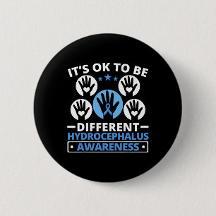 Hydrocephalus Warrior Brain Tumour Hydrocephalus A 6 Cm Round Badge