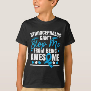 Hydrocephalus Warrior Brain Tumour Hydrocephalus A T-Shirt