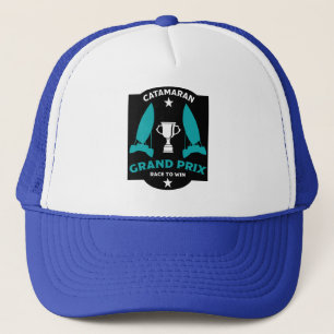 Hydrofoil Sailboat Racing Trucker Hat