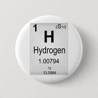 Hydrogen 6 Cm Round Badge