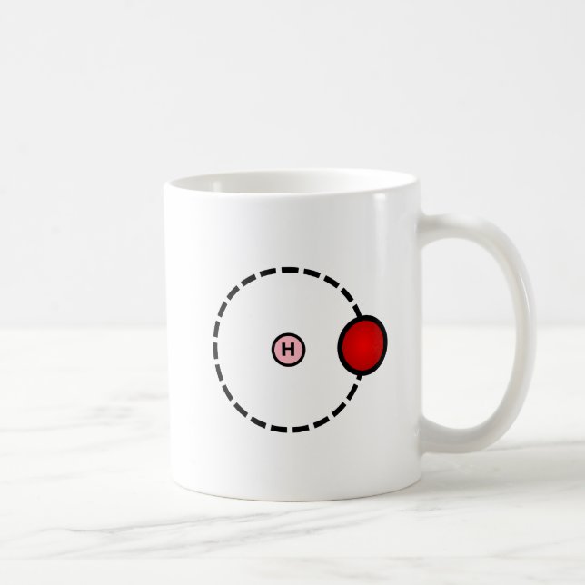 Hydrogen Atom Coffee Mug (Right)