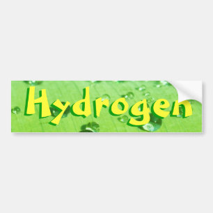 Hydrogen Bumper Sticker