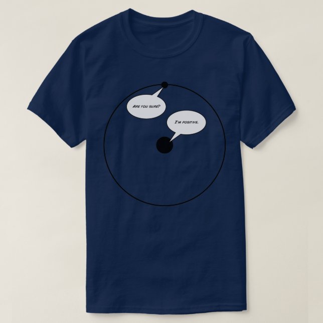 Hydrogen Humour 2 T-Shirt (Design Front)