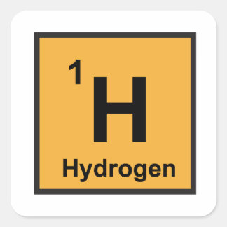 Hydrogen Sticker