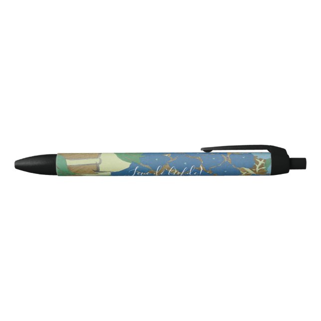 Hydrongea pen for witnesses marry black ink  (Top)