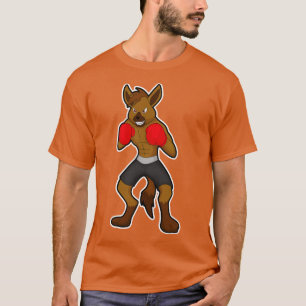 Hyena At Boxing With Boxing Gloves T-Shirt
