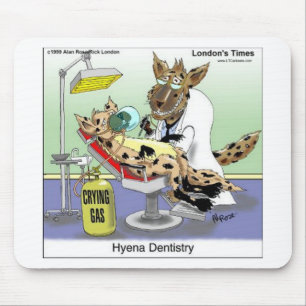 Hyena Dentistry Gifts Tees Mugs Cards Etc Mouse Mat